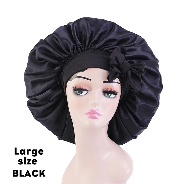Large Size Wig Cap Satin Bonnet For 