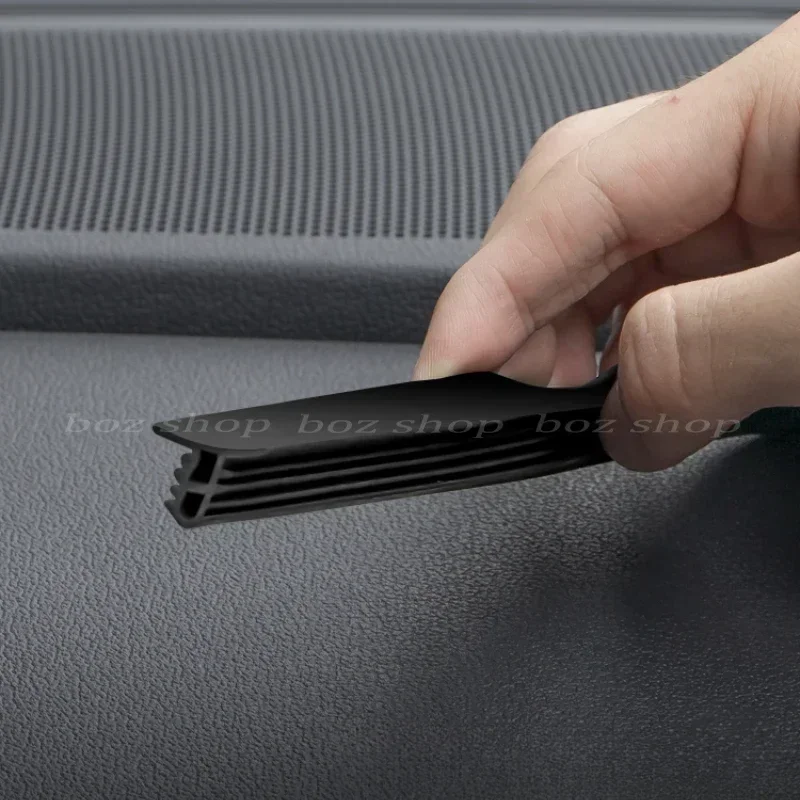 For Audi Q4 e-tron Car Central Control Dashboard Sealing Strips car accessories Soundproof Tape Car Interior Refit Accessories