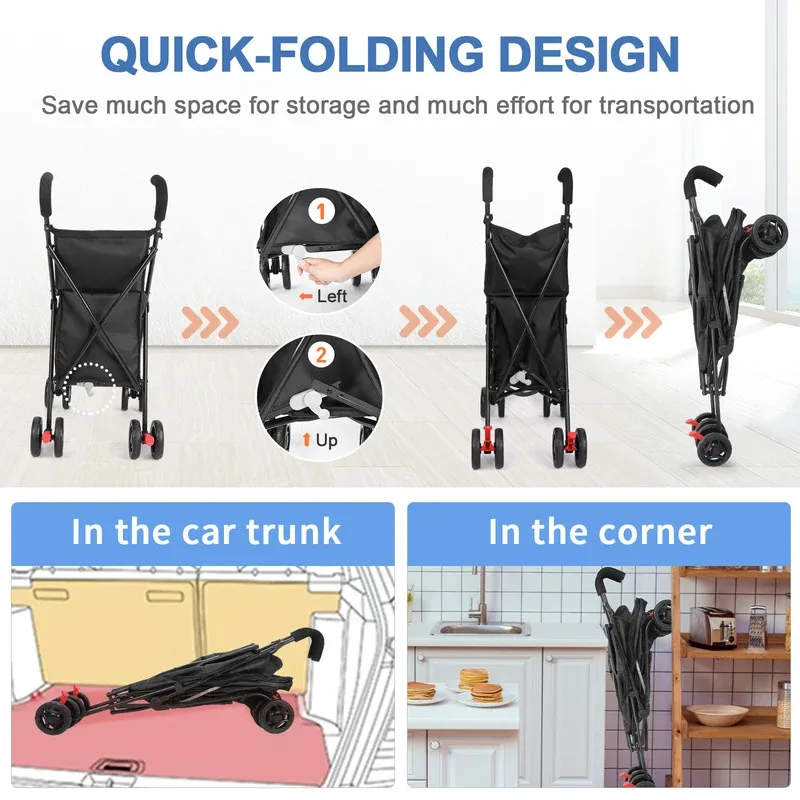 New Arrival Hot Multifunctional Cart Folding Portable  Durable Lightweight Market Purchase Bag Trolley Pet Stroller For Picnic
