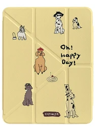 Star & Cartoon Animals 3+Y - Fold Tablet Case - Galaxy Tab S7 FE (PKZ185B)