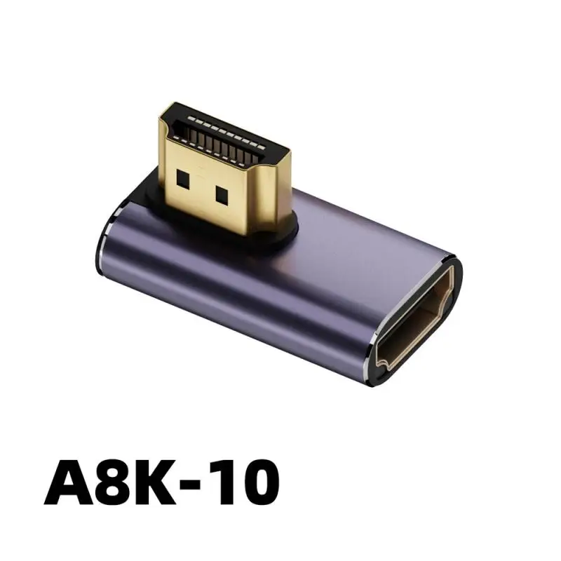 2.1 케이블 어댑터 암-암 케이블 변환기, HDTV PS5 노트북용 4K 익스텐더, 암-암, 1 개, 2 개