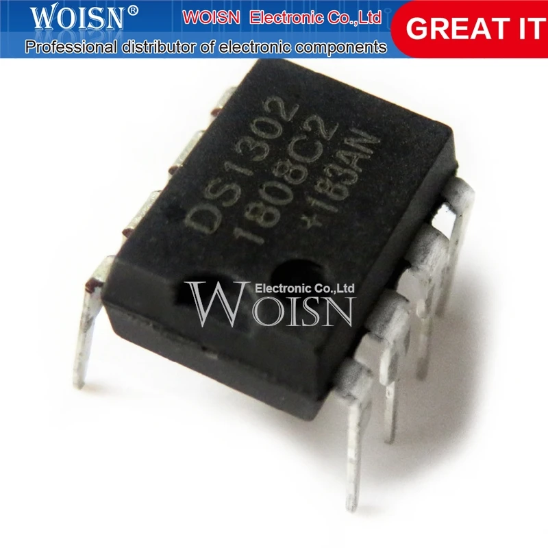 

100 шт./партия DS1302N DS1302 DIP-8