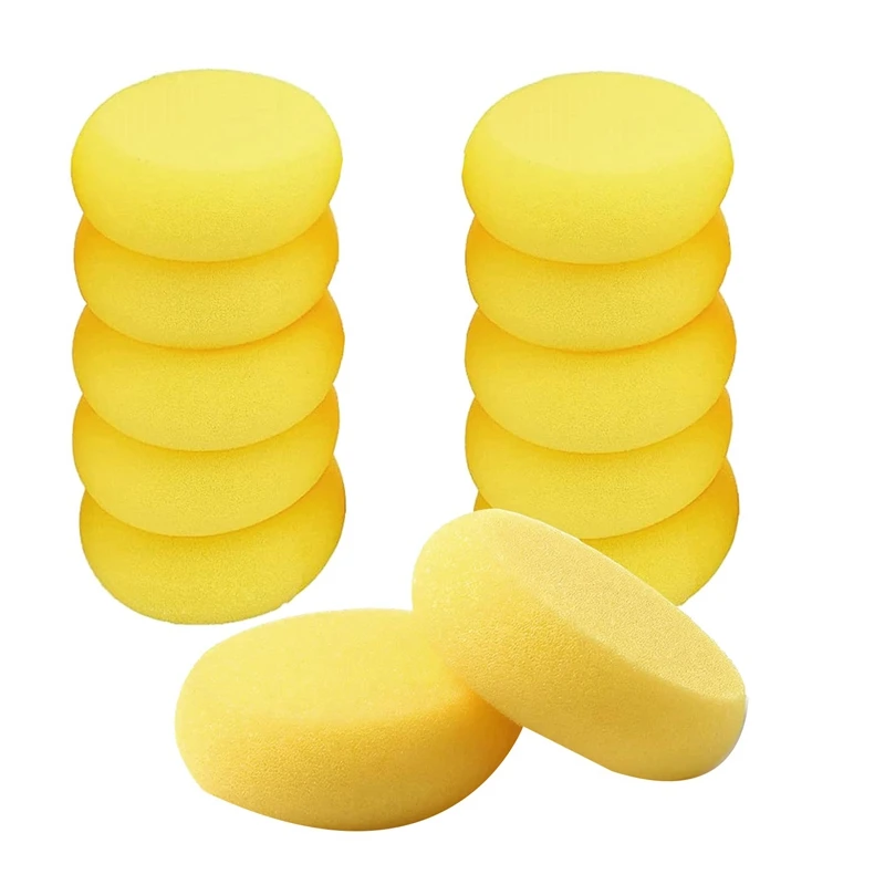 

50Pcs Clay Sponge Painting Sponges For Clay, Round Sponge, Clay Sponges For Pottery, Paint Sponges