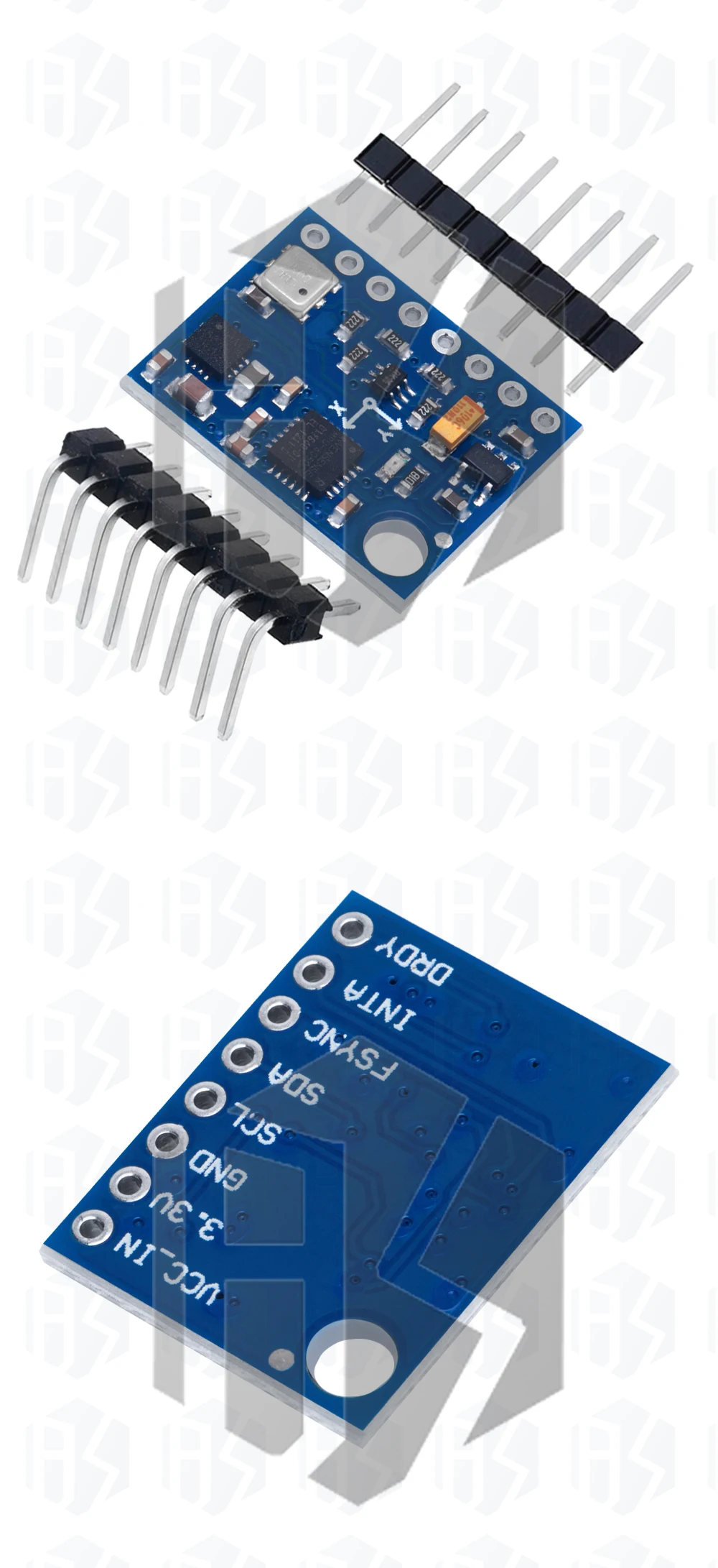 1 ~ 5PCS GY-87 10DOF Modul MPU6050 QMC5883L BMP180 GY87 Sensor Modul GY 87 Für Arduino – Detail 5