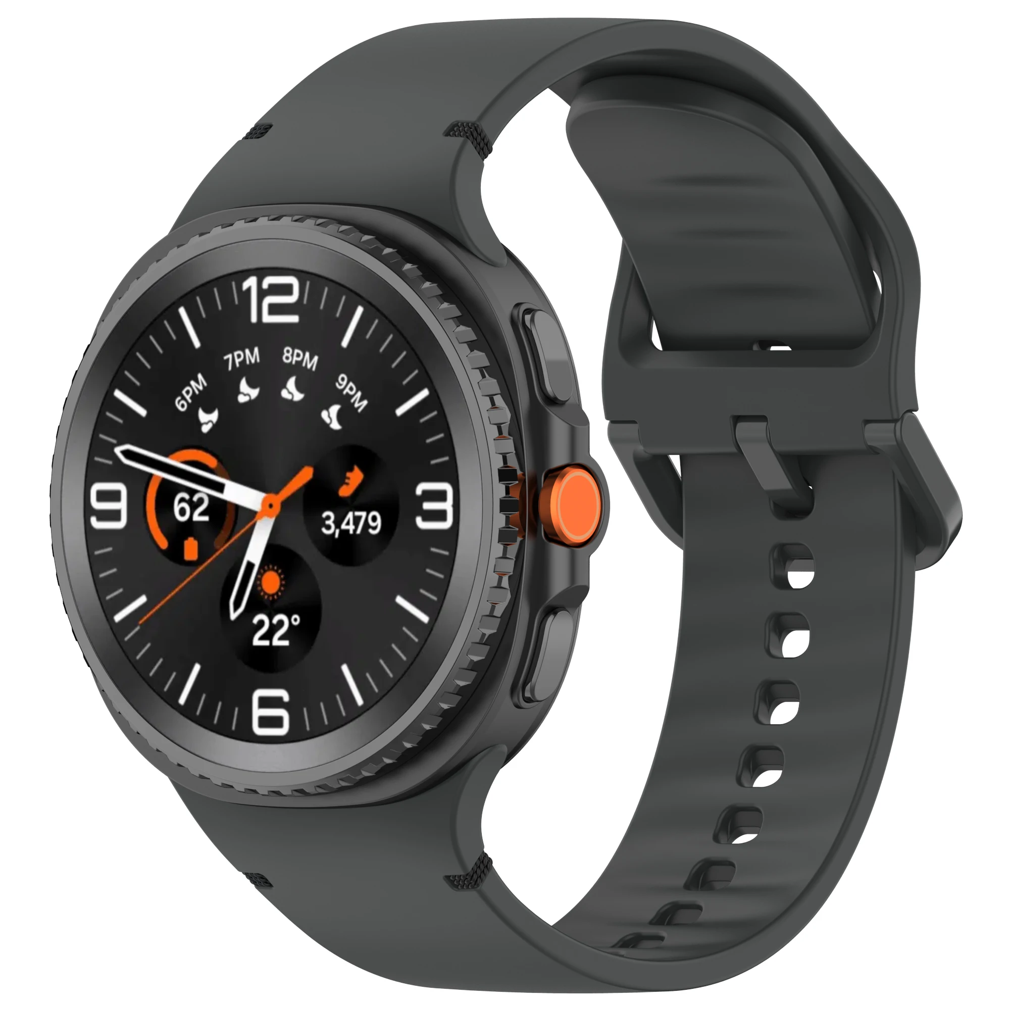 Premium Silicone Sports Strap for Smartwatches – Soft & Durable Smartwatch Accessory