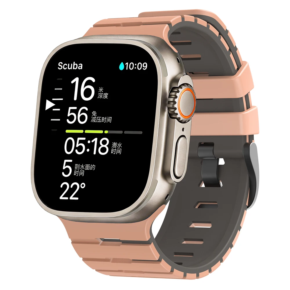 Breathable Silicone Bracelet Wrist Strap