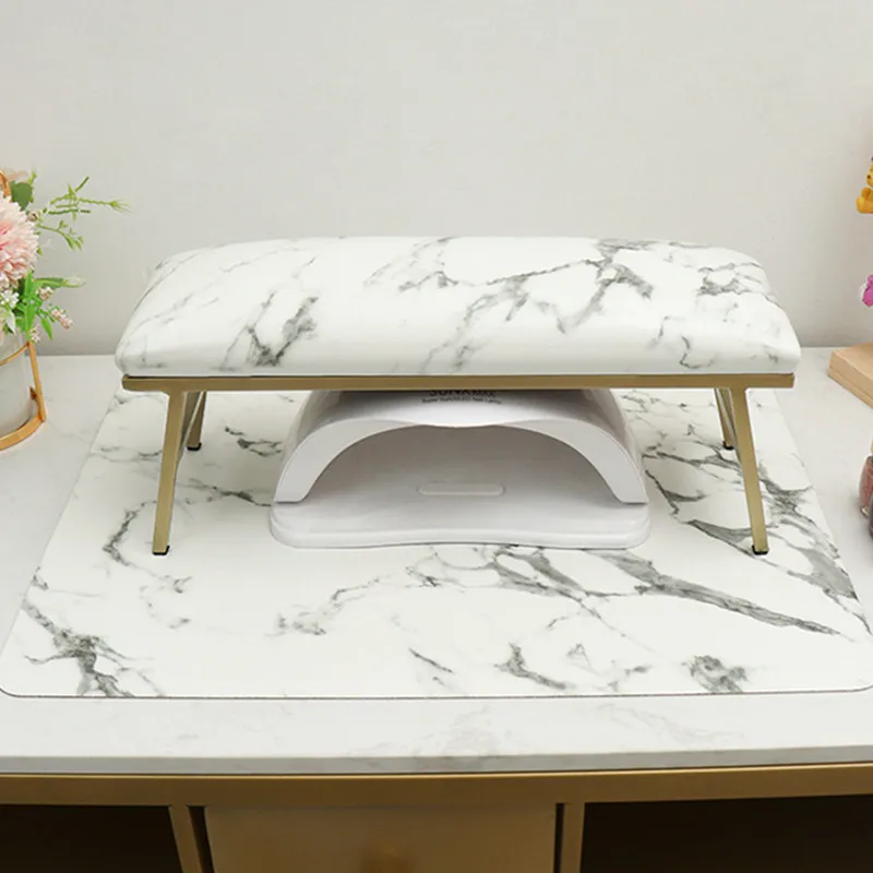 PU Leather Marble Nail hand rest nail art hand pillow nail arm rest nail hand rest Pillow Hand Cushion Pillow Holder For Manicure Table For Salon