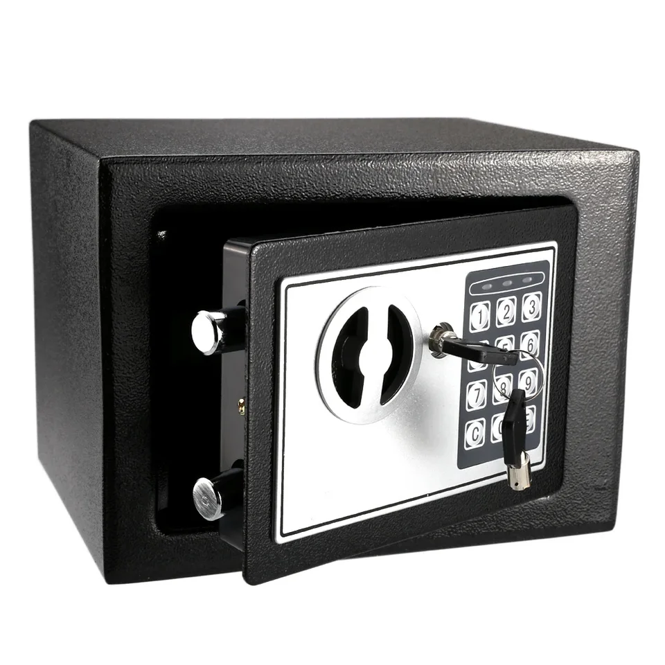 Electronic Keypad Digital Lock Security Safe Box All Steel for Home Office