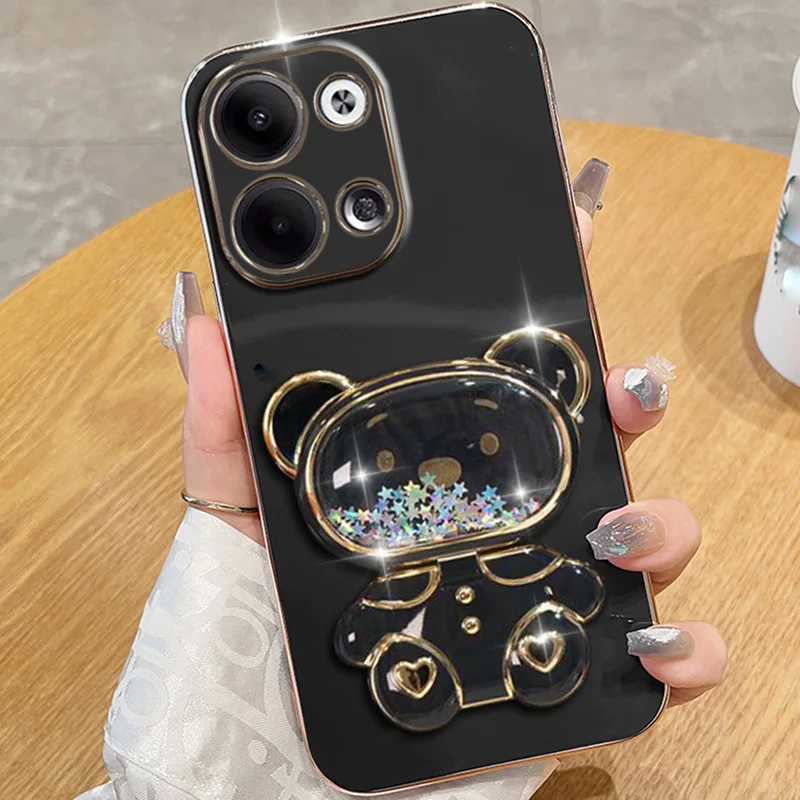 Quicksand Glitter Mirror Phone Case For Infinix Note 12 30 Pro 11 11S Hot 30i 12i 20i Play Tecno Spark 10 10C Cover_voghion.com