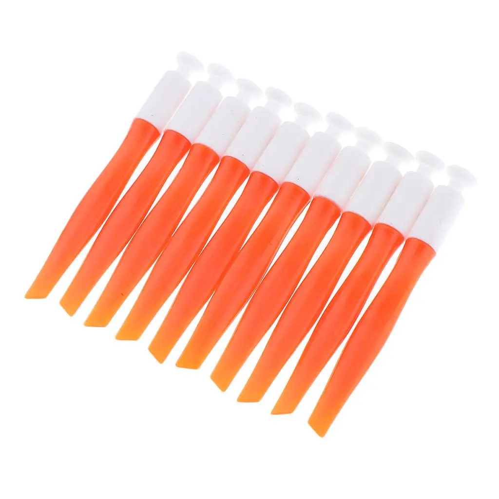 Portable ended False Suction Cup Stick Nails Art Tools 10 Pcs