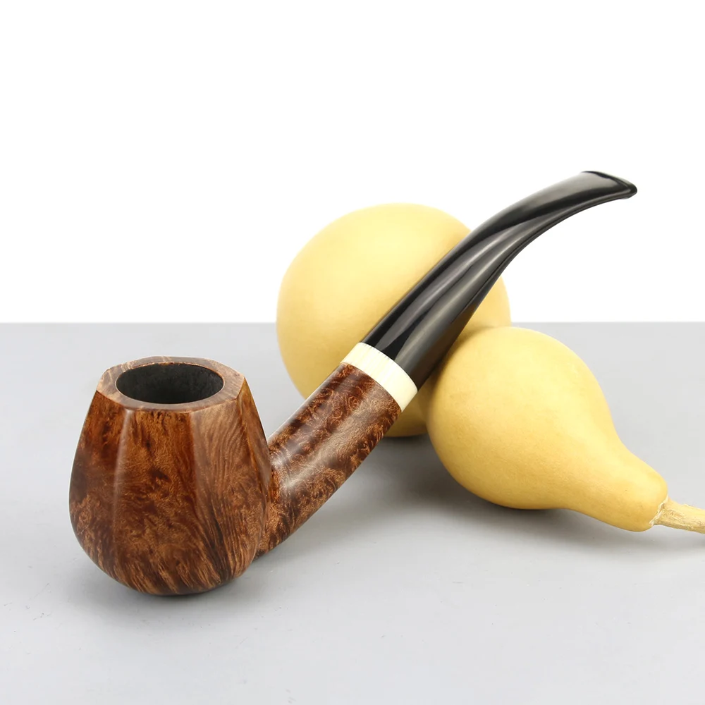 

Top Grade Briar Wood Pipe 9mm Filter Handmade Smoking Pipe Briar Tobacco Pipe New Hexagon Briar Pipe Smoke Accessory