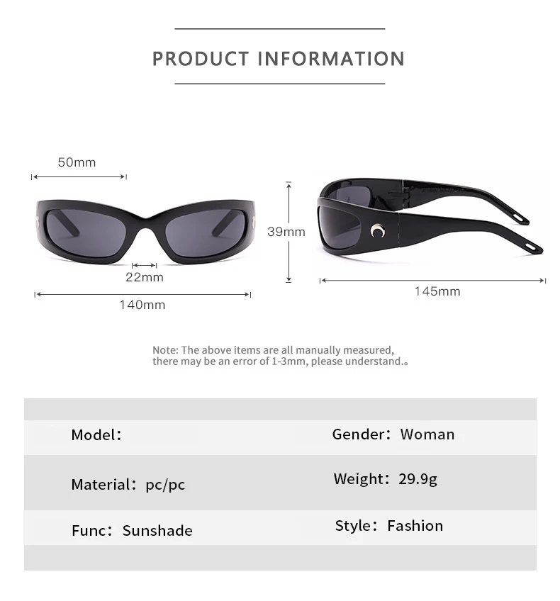 Rectangular Sunglasses For Men And Women Vintage Uv400 Sun Glasses_voghion.com