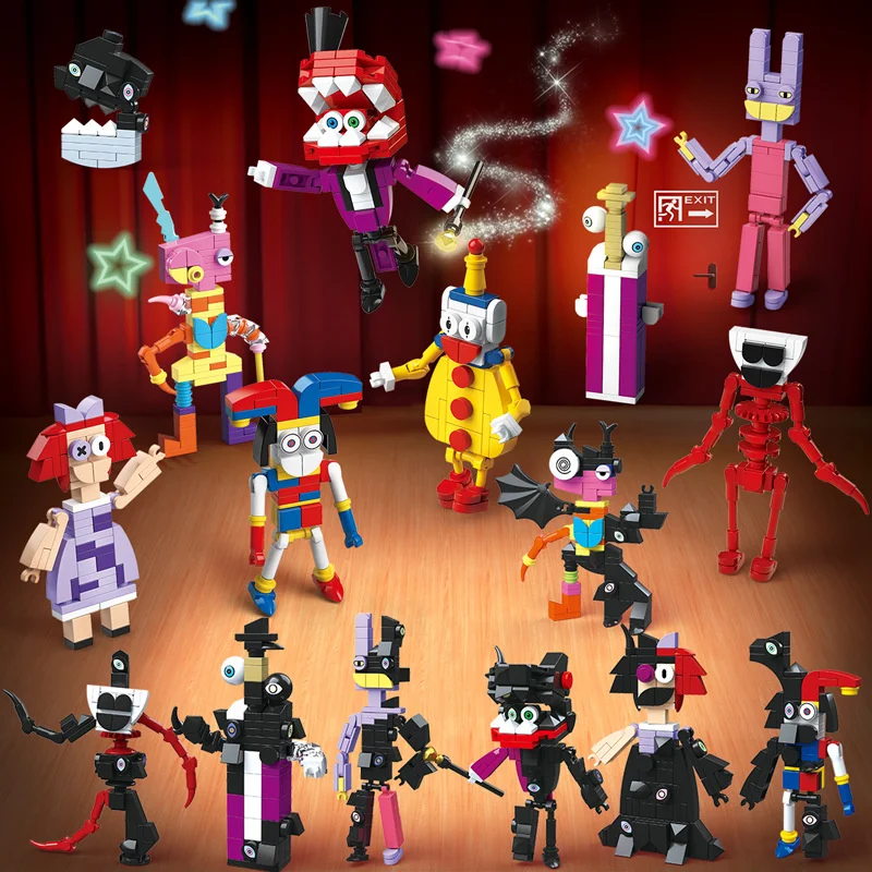 Digital Circus Kinger Constructor Toys The Amazing Digital