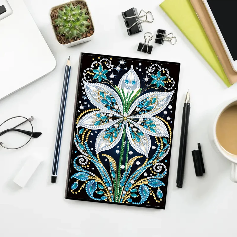DIY Diamond Painting Notebook Shaped Craft Kit