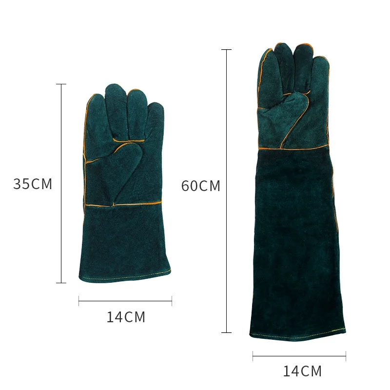 Gants de sécurité anti-morsures pour animaux de compagnie, ultra longs, protecteurs, anti-rayures, chiens, chats, oiseaux, salle, lézard, entraînement au bain