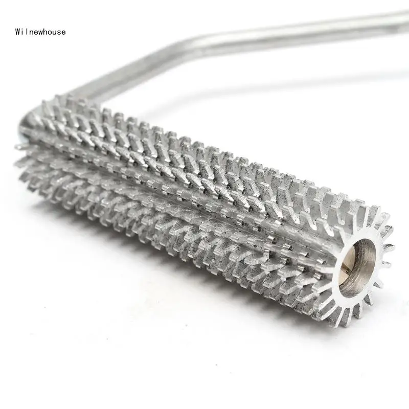 Bubble Paddle Tool 75x21mm Laminating Bubble Roller Aluminum Alloy Fiberglass Paddle Roller Bubble Tool