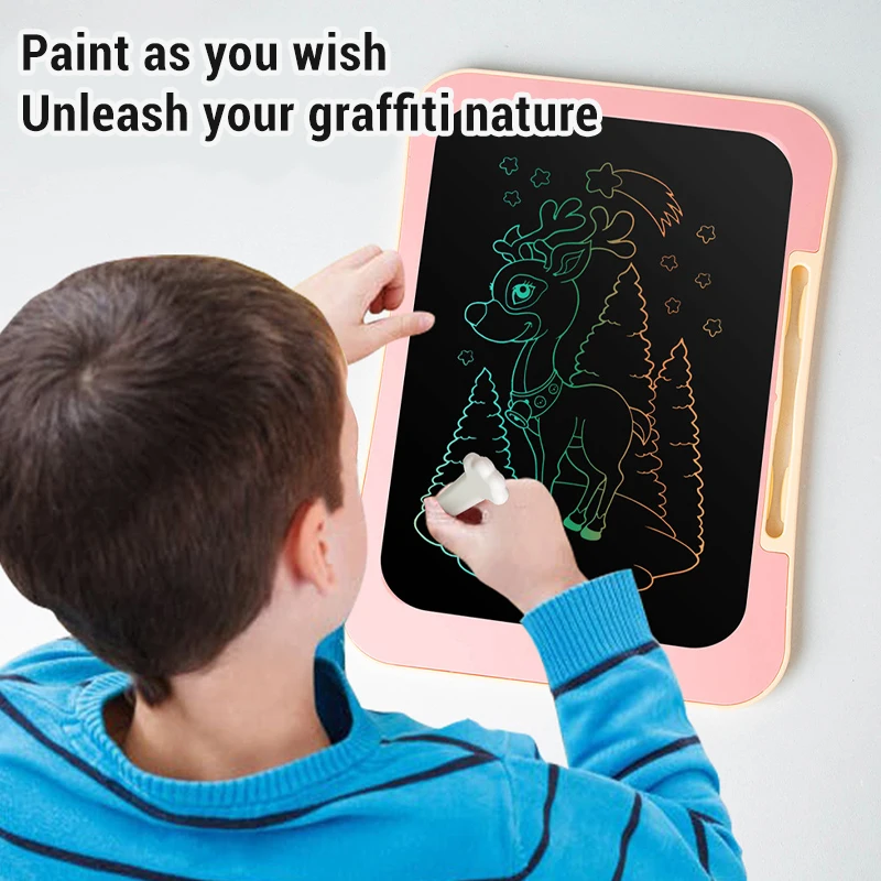 8.5 inch LCD Writing Tablet Drawing Board Montessori Kids Educational Drawing Toys Magic Blackboard Kids Graffiti Sketchpad Toys 3