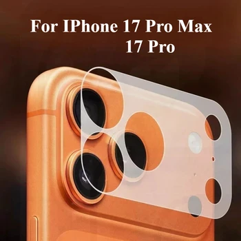 3PCS HD Trasparente Opaco Protezione Della Fotocamera per IPhone 17 Pro Max 17 Pro Anti-graffio Copertura Completa Lente Trasparente Pellicola di Vetro Temperato