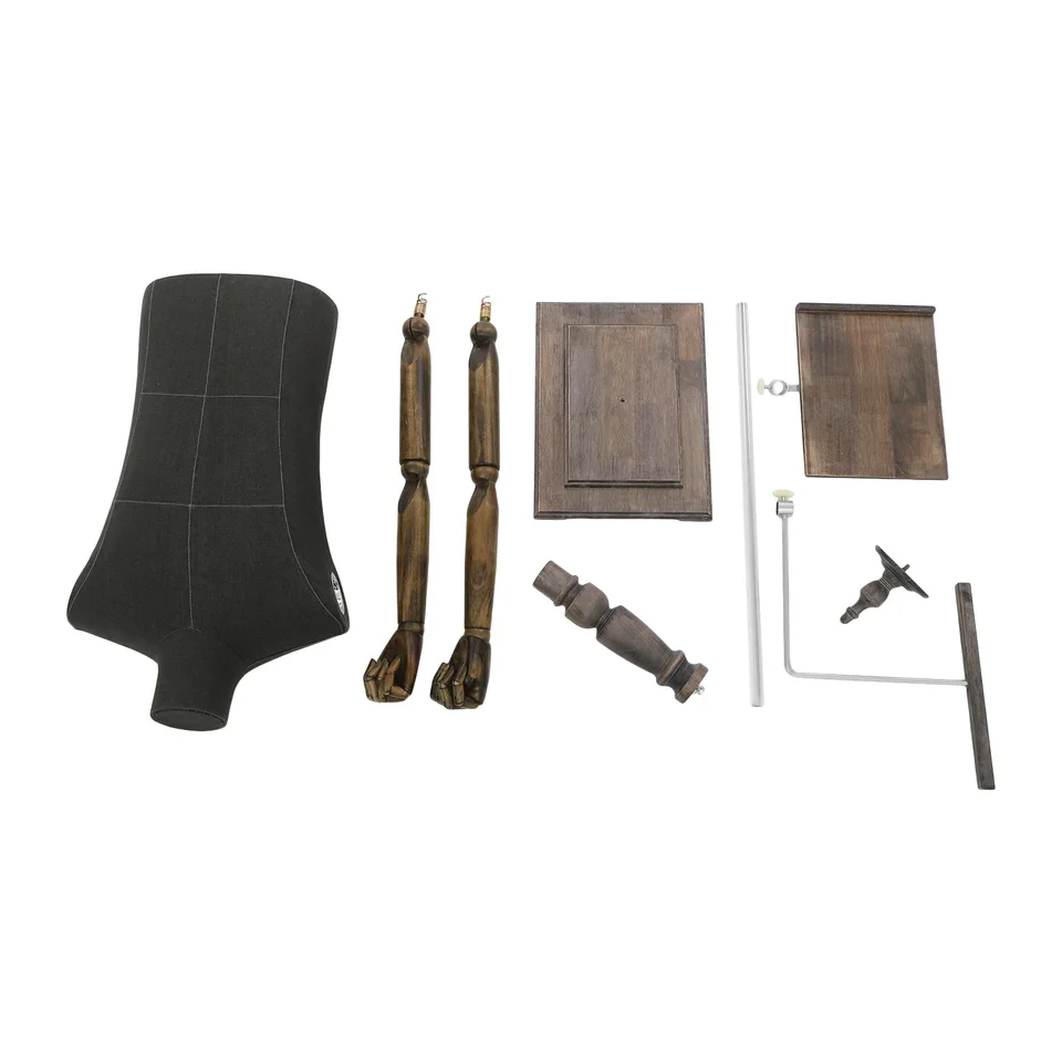 Height Adjustable Male Clothing Display Racks