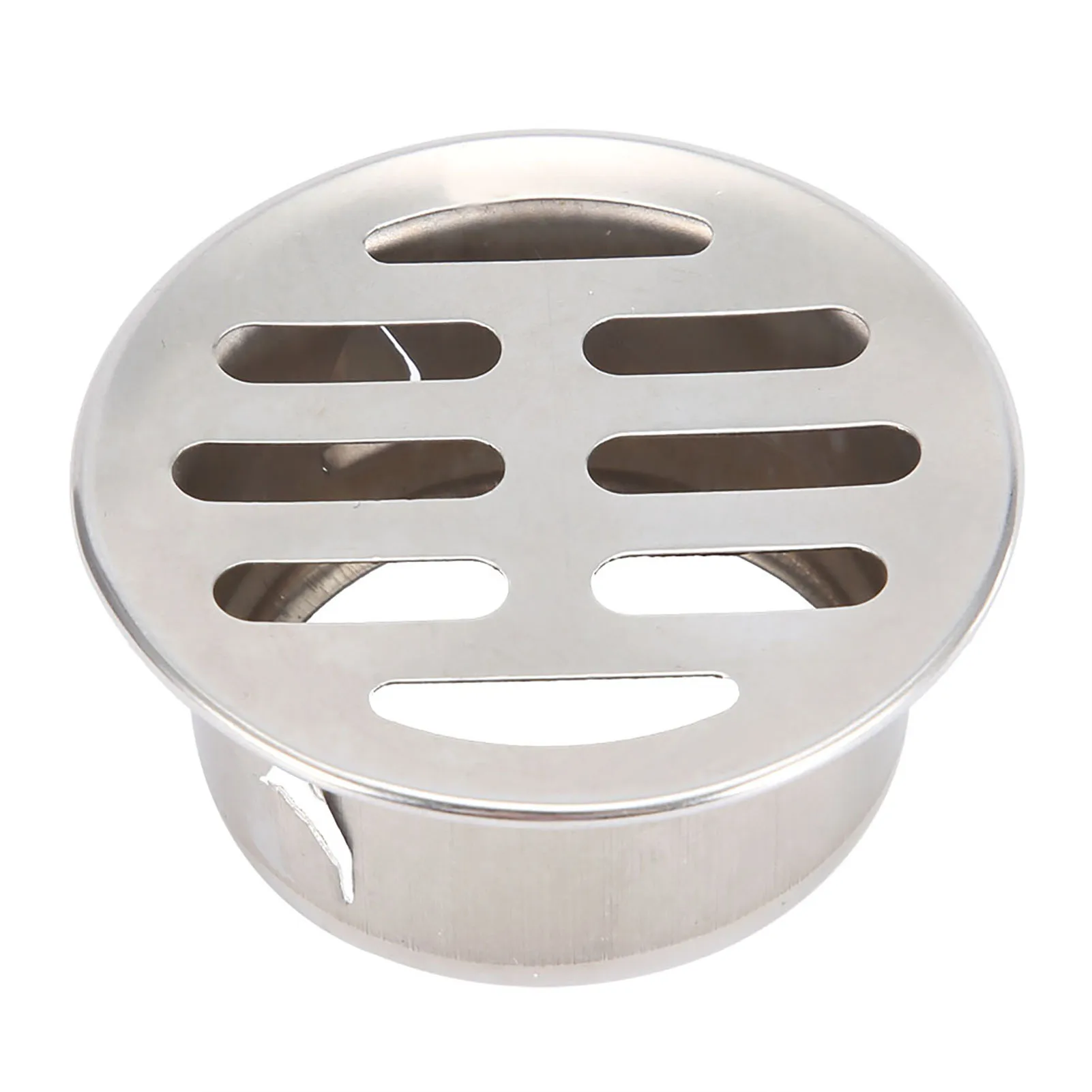 Stainless Steel Bathroom Drain Cover Hair Catcher Balcony Drainage Stopper Plug Round Outdoor Roof Anti-blocking Floor Strainer Drain Filter Shower Drain Cover Drain Strainer Hair Catcher Stopper Drain Stopper Basin Drain Stopper Floor Drain Filter Bathroom Sink Stopper Bathroom Sink Plug Washbasin Drain Plug