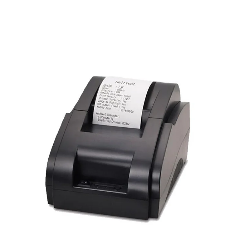 

58IIH Takeaway Automatic Order Receiving Retail POS Cash Register Small Ticket USB Bluetooth 58mm Thermal Receipt Printer 90MM/S