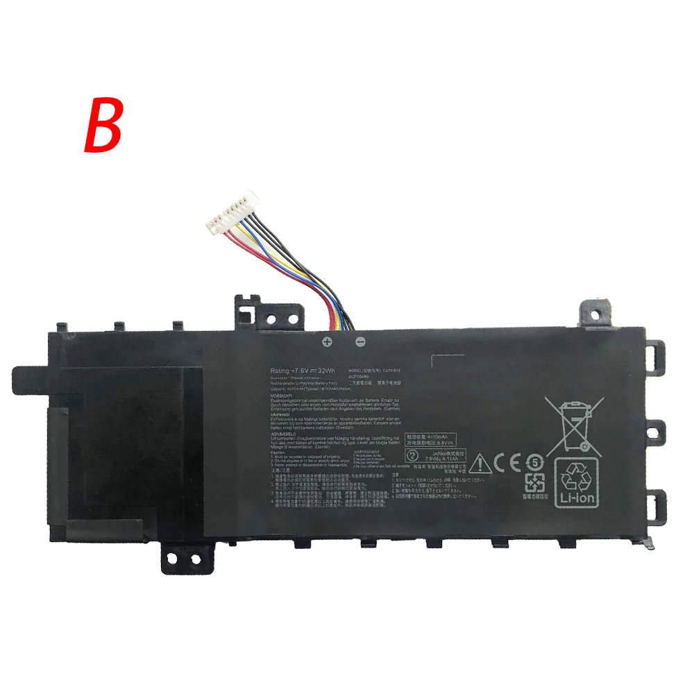 Shuozb C21n1818 C21n18181 C21n18182 B21n1818 B21n1818-2 Bateria para Asus Vivobook 15 X512fa X509fb A509fa A409fl F509fj X509ua - Imagem 4