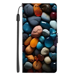 Leather Wallet Flip Stand Case - Fashionable Card Holder Cover for Nokia 4.2 (Beige)