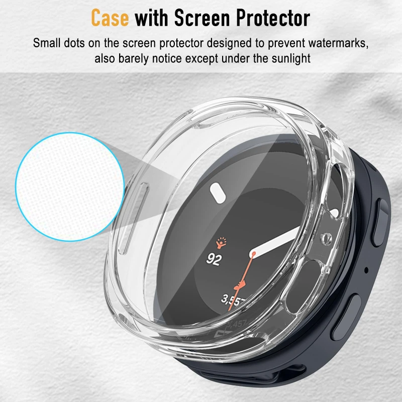 Enhanced All-Around Soft TPU Case and Screen Protector