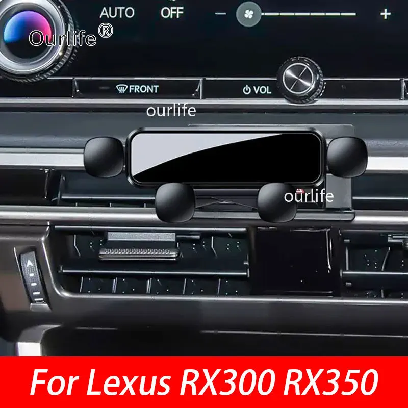 قاعدة تثبيت الهاتف كلبس بدون لاصق للكزس RX 2023-2026