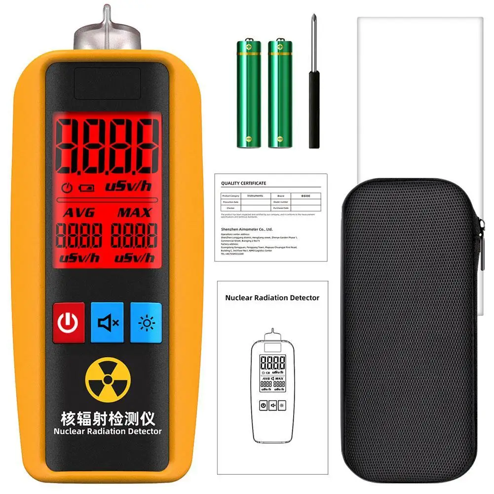 

New N3 Nuclear Radiation Geiger Counter Portable Personal Dosimeter X-ray Γ-ray Β-ray Radioactivity Marble Tester