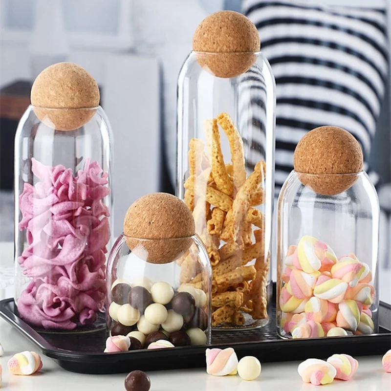 Borosilicate Glass Round Food Storage