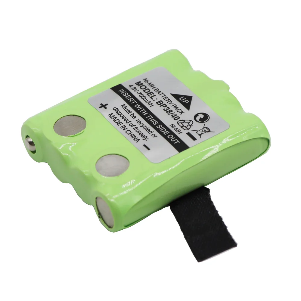 Batería Ni-Mh Para Uniden Bp-38, Bp38, Bp-40, Bt-1013, Para Motorola Tlkr T4, T5, T6, T7, T8 Series, Modelo 4,8 V, 700Mah