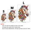 Horse shaped wooden puzzle - Exquisite paper box - Unique adult gift - Irregular animal shaped wooden puzzle - Children's GIFTS 4