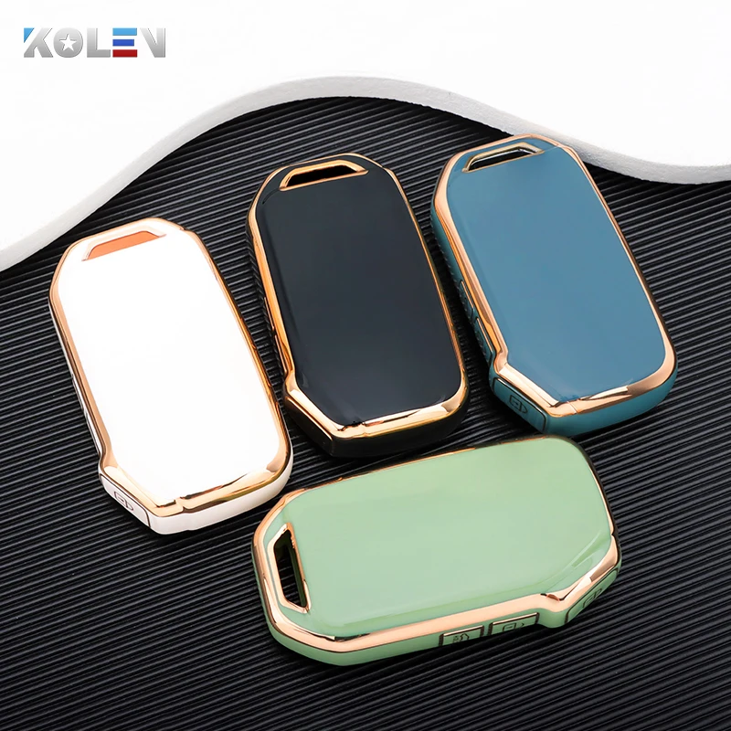 Key Case Key Case Cover Car Key Shell New TPU Car Key Case Cover Shell For KIA Sportage R GT Stinger Sorento Ceed Cerato Forte Niro Soul Telluride Protector Keyless