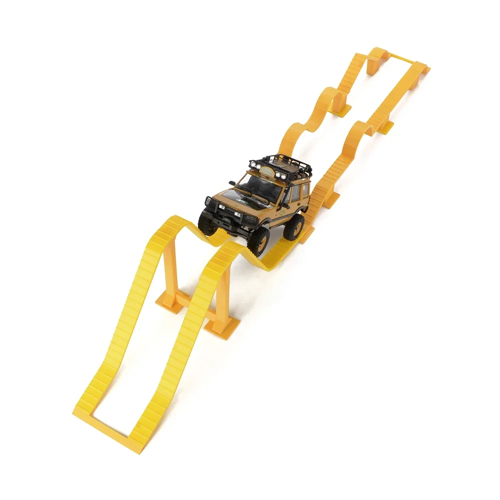 PYFORE Simulation Klettern Hindernis Brücke Kombination Steile Hang 1/24 1/18 RC Modell Fahrzeug Track Zubehör Kit – Detail 9
