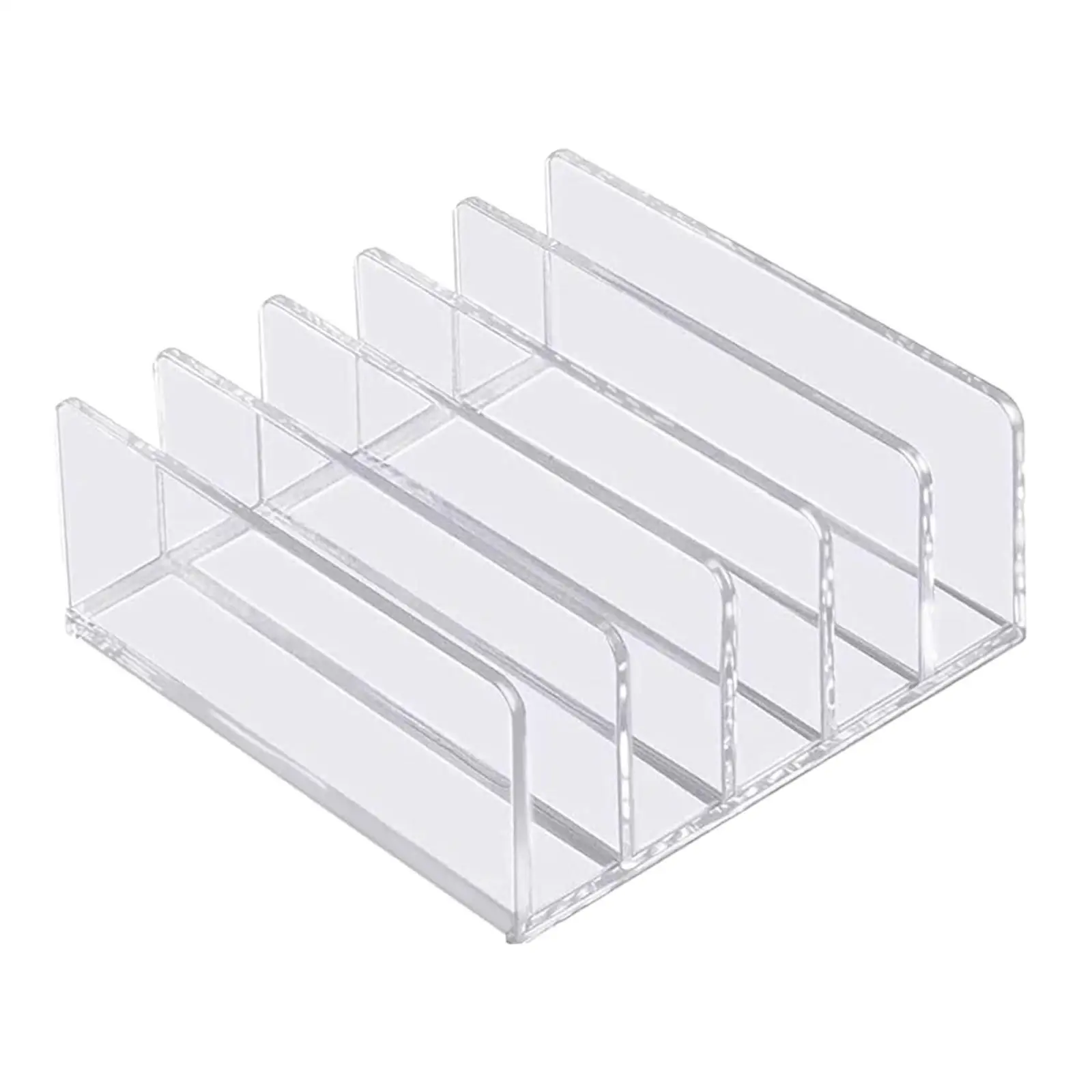 Desktop File Holder Desk Organizer Letter Sorter File Rack Stand for Brochures Desk Accessories School Document Office Supplies