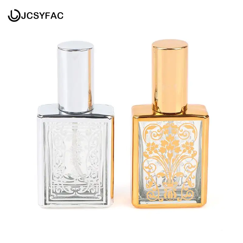

1PCS 15ml Glass Perfume Bottle Empty Pump Spray Atomizer Refillable Bottles