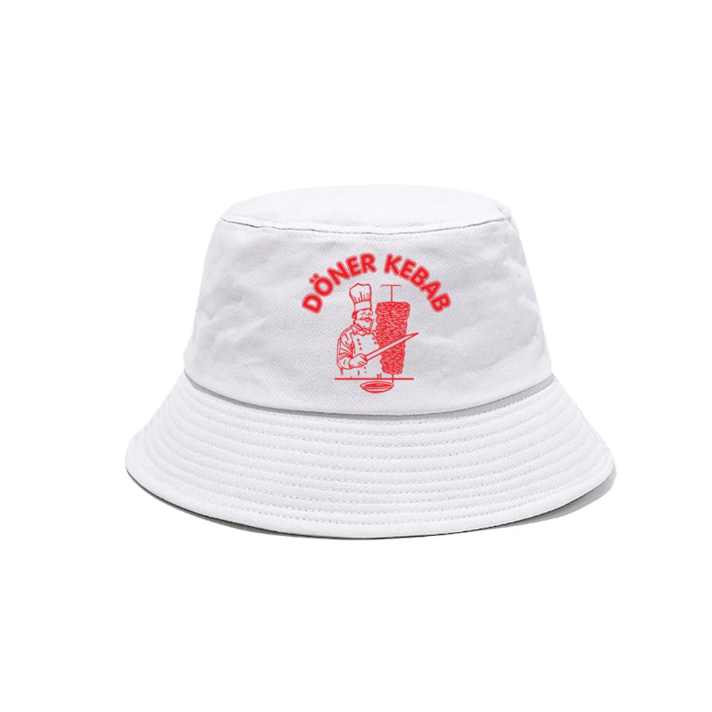 Fisherman Hat Bucket Hats Doner Kebab Cool Outdoor Cotton Summer Fishing Hat