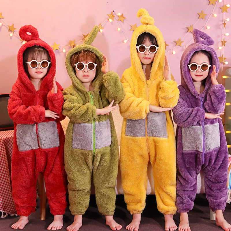 Disfraz De Teletubbies Etapa Grueso Ligeramente Pijama De