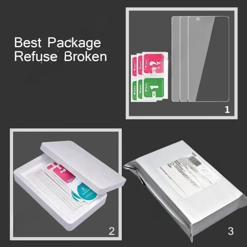 Premium Tempered Glass Screen Protector - 2 Pack