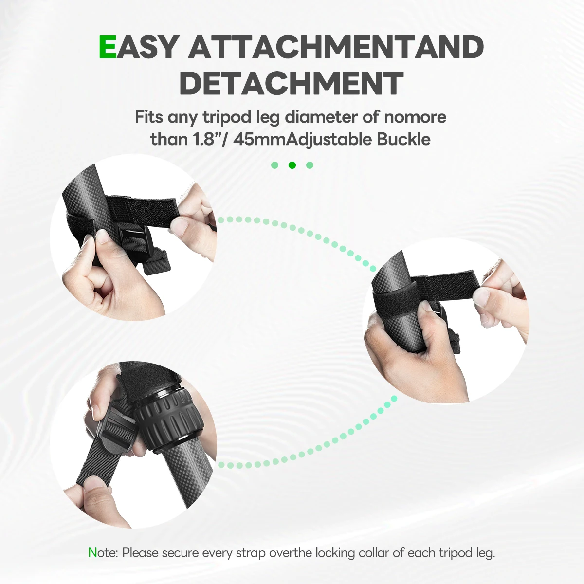 Tripod Stone Bag Photography Tripod Sandbag Nylon Triangular Counter Balance Weight Stable Light Stand