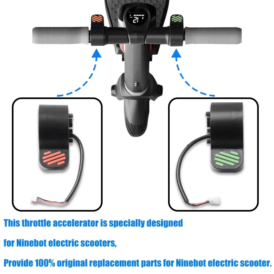 Verschiedene Rollerteile für Ninebot ES1 ES2 ES3 ES4 Lenker Handlauf Wasserhahn Displaysteuerung Drosselklappe vorne hinten Kotflügel – Detail 11
