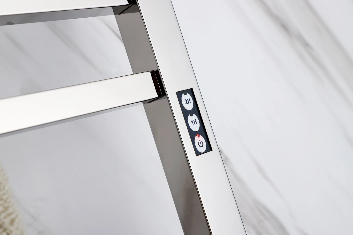Stainless Steel Bathroom Towel Drying Rack Electric Heated Towel Rail Towel  Warmer Heater With Timer 9005ST - AliExpress