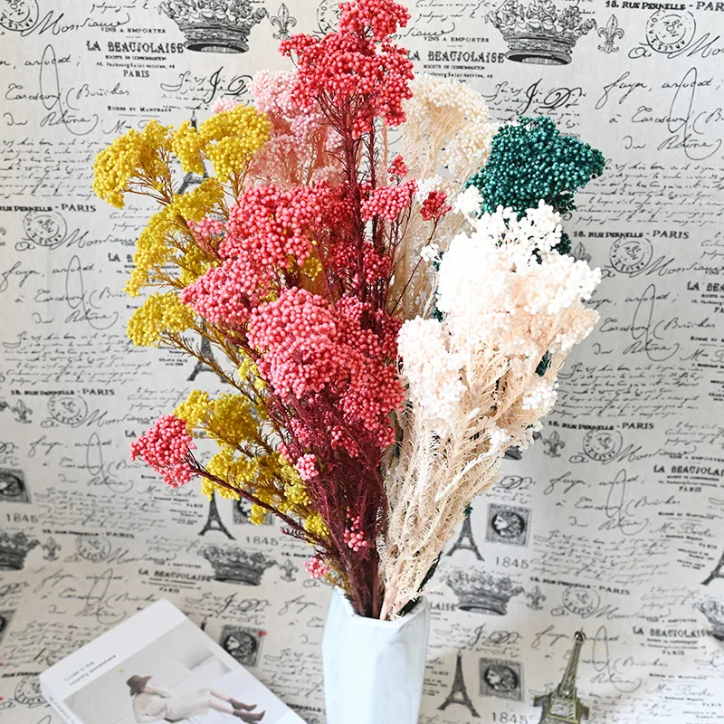 EternalRiceFlowerMilletFlowerBouquetDIYWeddingArrangement