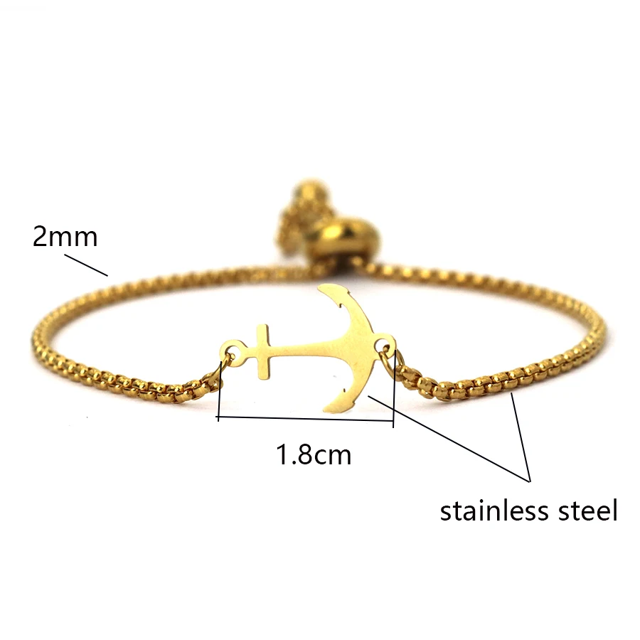 Stainless Steel Cuban Chain Link Bracelet for Men