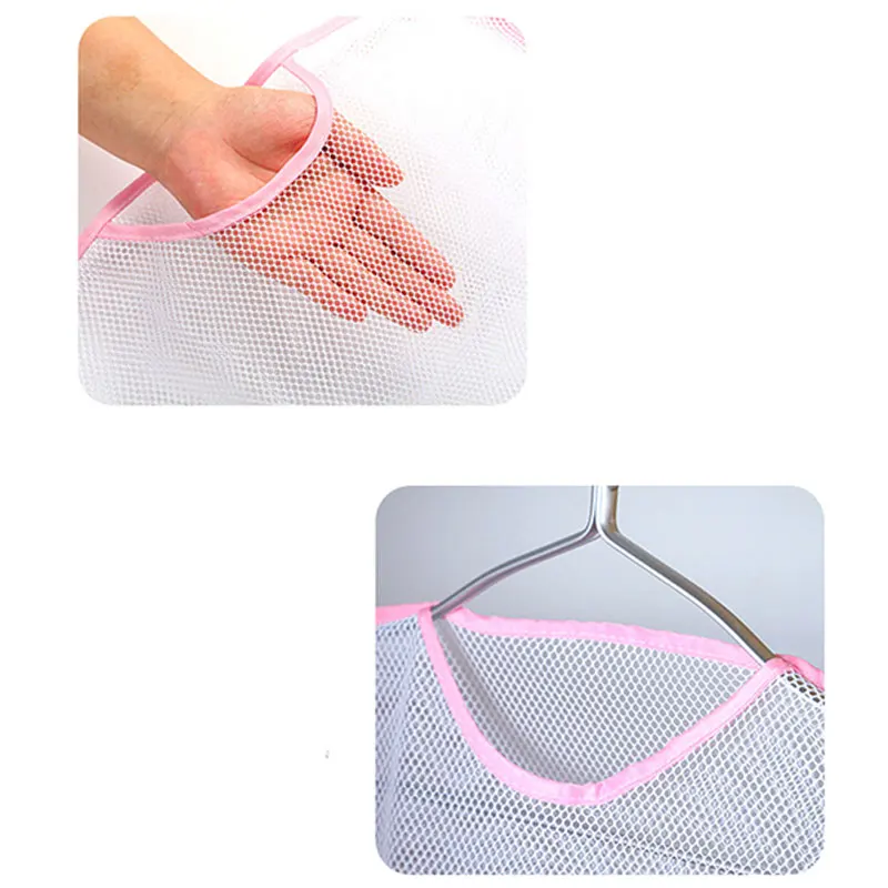 1PC Folding Drying Net Pocket Home Tanning Pillow Mesh Bag Special Drying Rack Lazy Sun Doll Windproof Storage Net Pocket 5