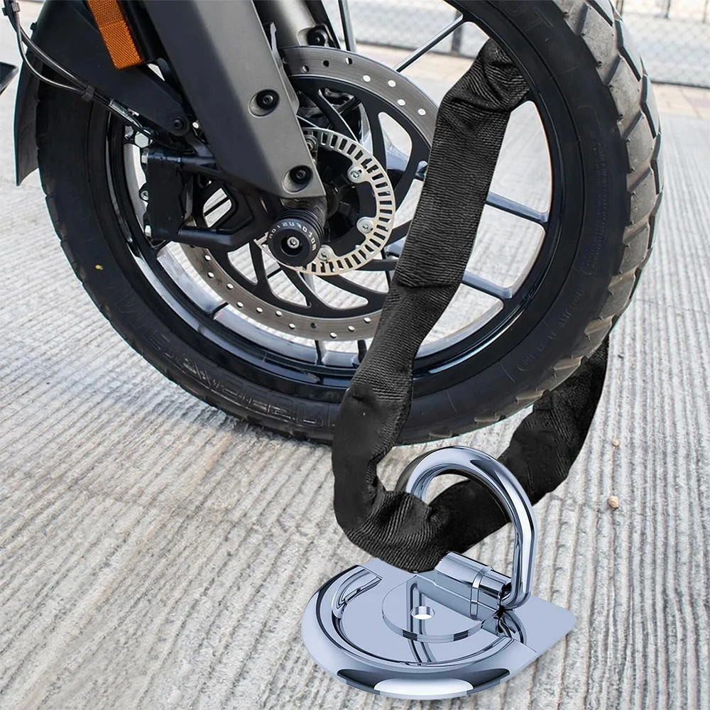 Heavy-Duty Steel Anti-Theft Floor Lock