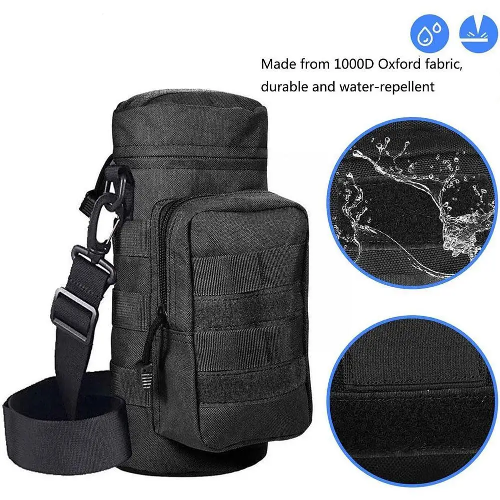 Molle Hydration Carrier Kettle Pouch with Strap