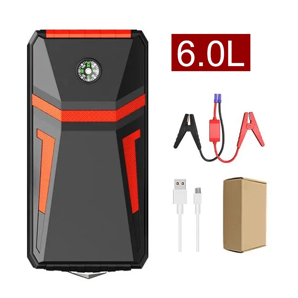 30000mAh Car Battery Jump Starter Portable Power Bank Battery Booster with LED Flashlight Emergency Starter for Gasoline Diesel battery jump starter