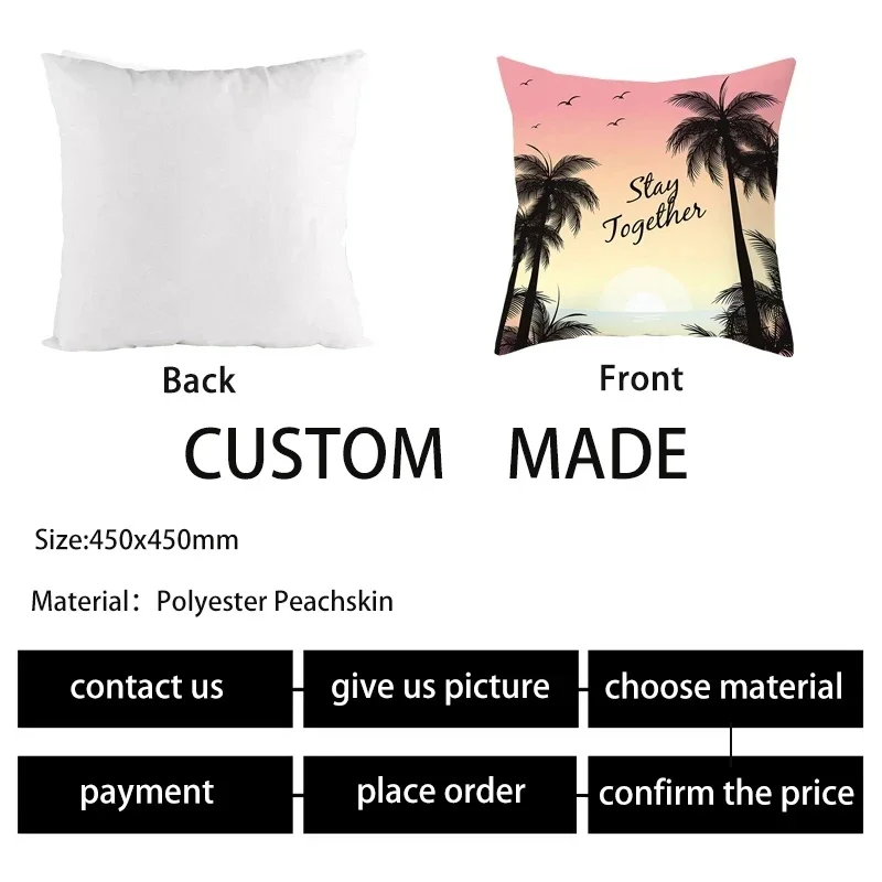 Video Game Party Cushion Cover Colorful Keyboard Pillow Case For Gamer Player Home E-sports Hotel Decor Throw Pillowcase 45X45CM